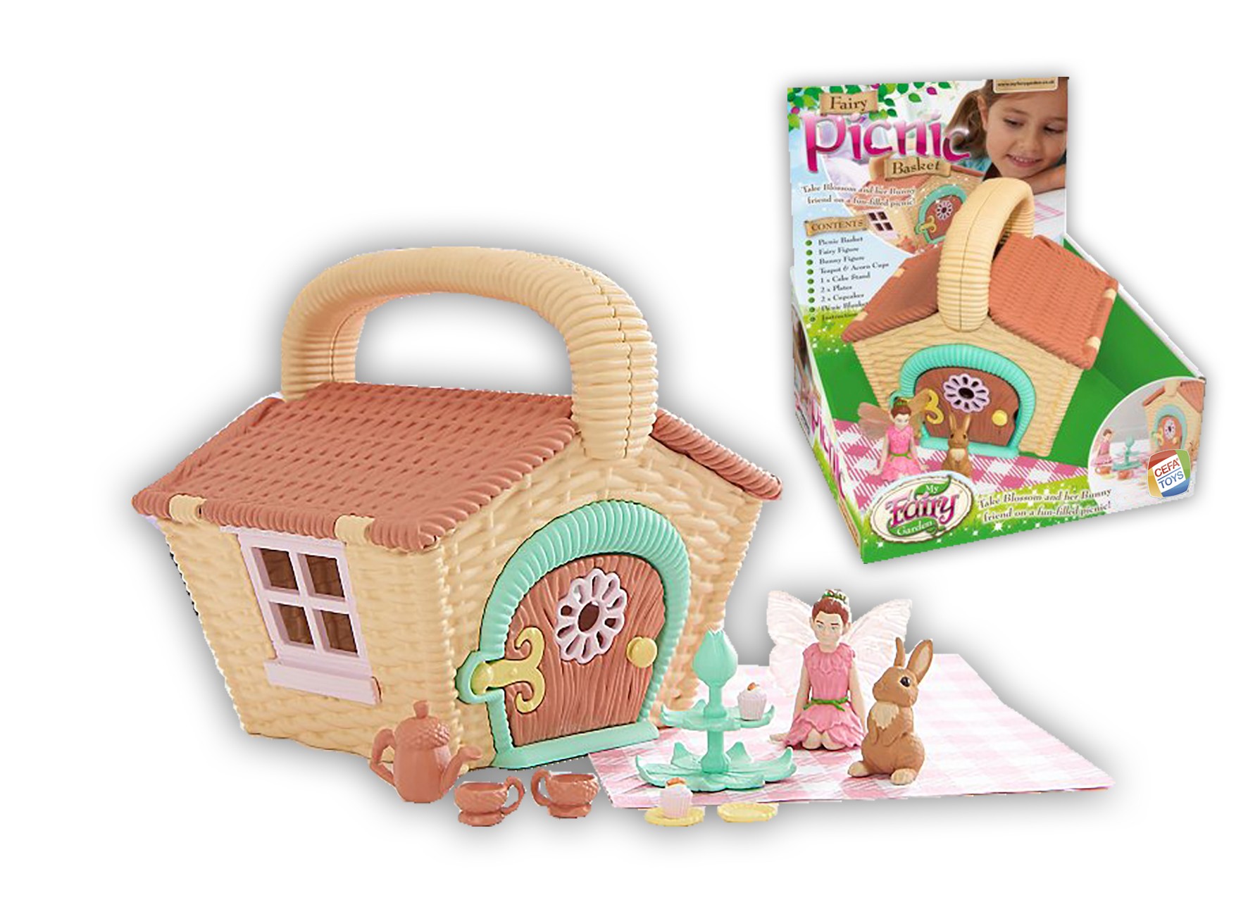 Cesta Piki - cesta de picnic - juego infantil - niños - Liderlamp