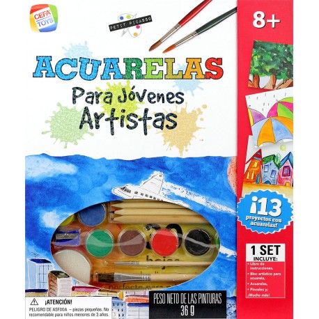 Pintura Con Acuarelas Petit Picasso
