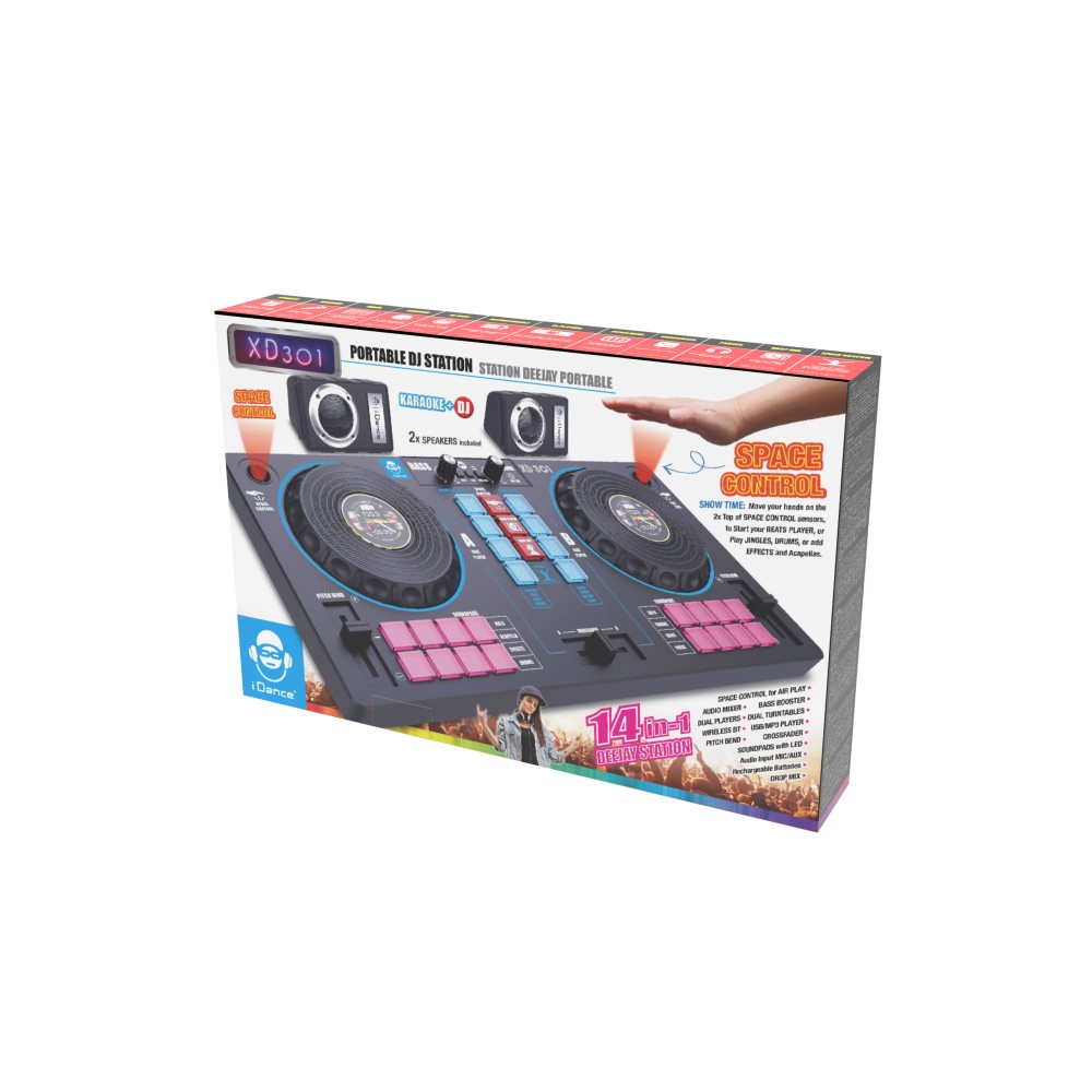 Altavoz Portátil Con Micrófono y Control Remoto Groove - Cefa Toys