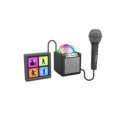 Karaoke Con Amplificador, Disco Ball y Sound Pads 6 en 1