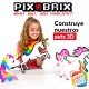 PIX BRIX Pixel Art Set 500 piezas Blancas  gama clara