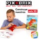 PIX BRIX Pixel Art Set Dinosaurio T-Rex 397 piezas