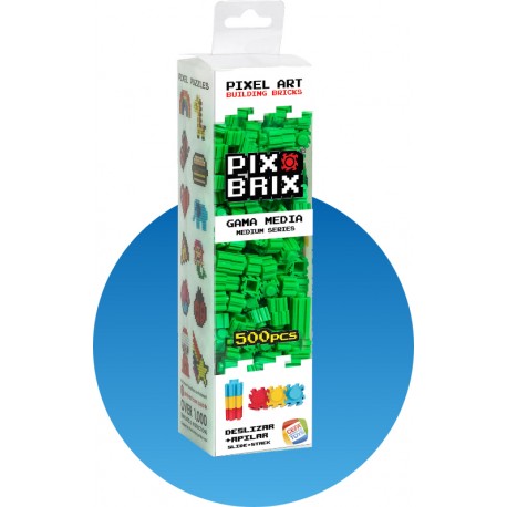 PIX BRIX Pixel Art Set Container 6000 piezas colores surtidos gama media -  Cefa Toys