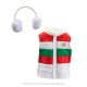 The Elf on The Shelf Vestuatio "Claus Couture" Chaleco Acolchado