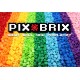 Pix Brix Pixel Art Botes Metálicos 1500 Piezas Colores Surtidos Gama Oscura