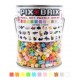 Pix Brix Pixel Art Botes Metálicos 1500 Piezas Colores Surtidos Gama Suave