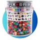 Pix Brix Pixel Art Botes Metálicos 1500 Piezas Colores Surtidos Gama Media