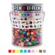 Pix Brix Pixel Art Botes Metálicos 1500 Piezas Colores Surtidos Gama Media