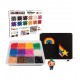 Pix Brix Pixel Art Set 3.000 Piezas Colores Surtidos Gama Oscura