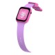 RELOJ INTELIGENTE HOLAWATCH  "KIDI FIBER+PINK" CON CORREAS INTERCAMBIABLES Y PROTECTOR DE PANTALLA