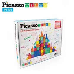 Picasso Tiles Bloques Magnéticos 101 Piezas