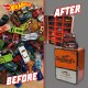 Maletín Metálico Vintage Hot Wheels 4 Modelos Surtidos Capacidad 18 coches