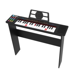 Teclado Piano Luminoso37 Teclas con patas de madera G600 Idance