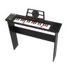 Teclado Piano Luminoso37 Teclas con patas de madera G600 Idance