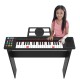 Teclado Piano Luminoso37 Teclas con patas de madera G600 Idance