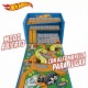 Caja Organizadora de Coches con Pista y Área de Juegos Hot Wheels