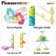 Picasso Tiles Mini Circuito de Canicas Magnético 60 Piezas