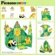 Picasso Tiles Bloques Magnéticos Bosque 26 Piezas