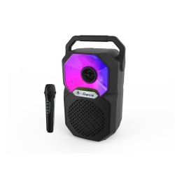 Karaoke con Micro Inalámbrico y luces RGB y Bluetooth K10 1W