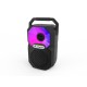 Karaoke con Micro Inalámbrico y luces RGB y Bluetooth K10 1W
