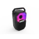 Karaoke con Micro Inalámbrico y luces RGB y Bluetooth K10 1W