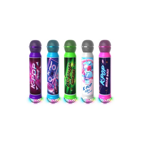 KPOP Micrófono Speaker Disco Ball – Colores Surtidos