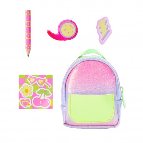 Real Littles Mochilas Neon