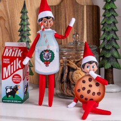 The Elf on the Shelf: Disfraz de Galleta y Botella de Leche