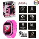 Reloj Inteligente Hola Watch K-Fun Rosa